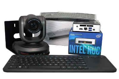 Click for a large view of the HC-TEAMPLUS-VCS and other included accessories.